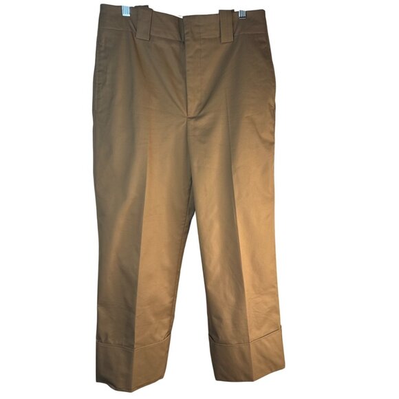 2/$30 ZARA Womens Small Wide Leg Cropped Cargo Style Pants - Picture 1 of 15